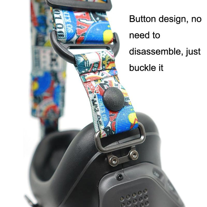 Fixed Strap for Dji Fpv Goggles V2 - Graffiti Headband