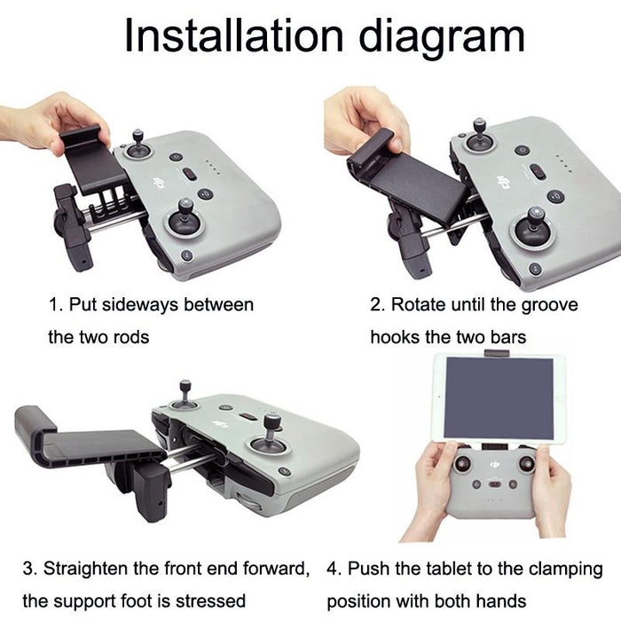 Rc Tablet Extension Bracket For Dji Mavic 3/air 2/air