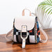 Stylish Ladies Leather Backpack - Soft Pu Material