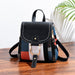 Stylish Ladies Leather Backpack - Soft Pu Material