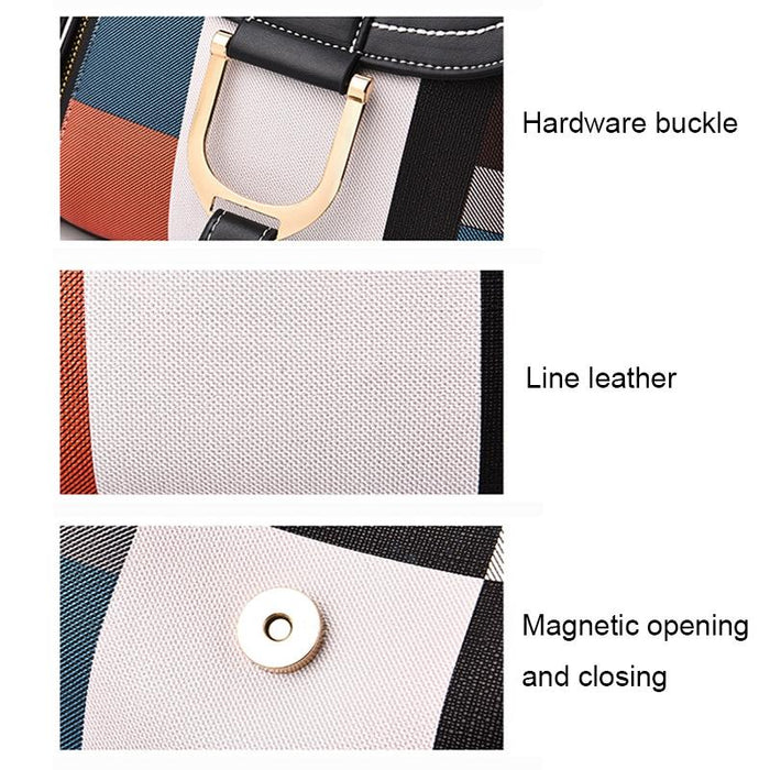 Stylish Ladies Leather Backpack - Soft Pu Material