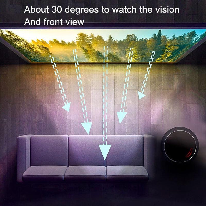 Folding Metal Anti-Light Hd Projection Curtain - Size 100 Inch 4:3 205X148Cm