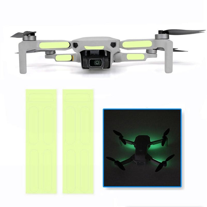 2 Pcs Luminous Stickers For Dji Mavic Mini/mini 3 Pro