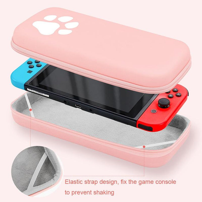 Cat Paw Console Storage Bag For Switch