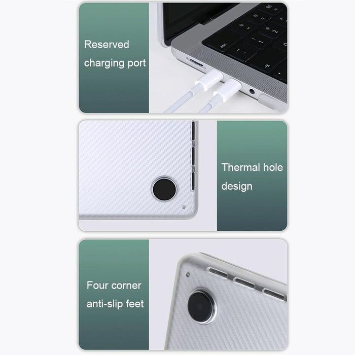 For Macbook Pro 14 A2442 Wear-Resistant Scratch-Resistant Laptop Case