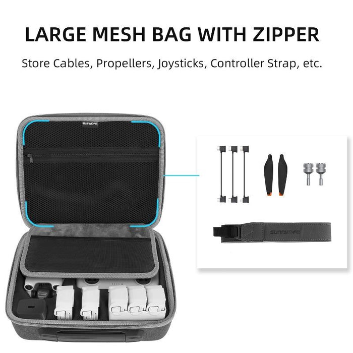 Protective Storage Bag For Dji Mini 3 Pro Holds 6 Batteries