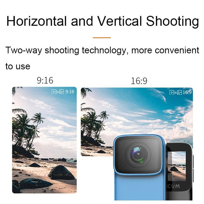 C200 4K Face Recognition Wifi Anti-Shake Outdoor Cycling Waterproof Sports Camera