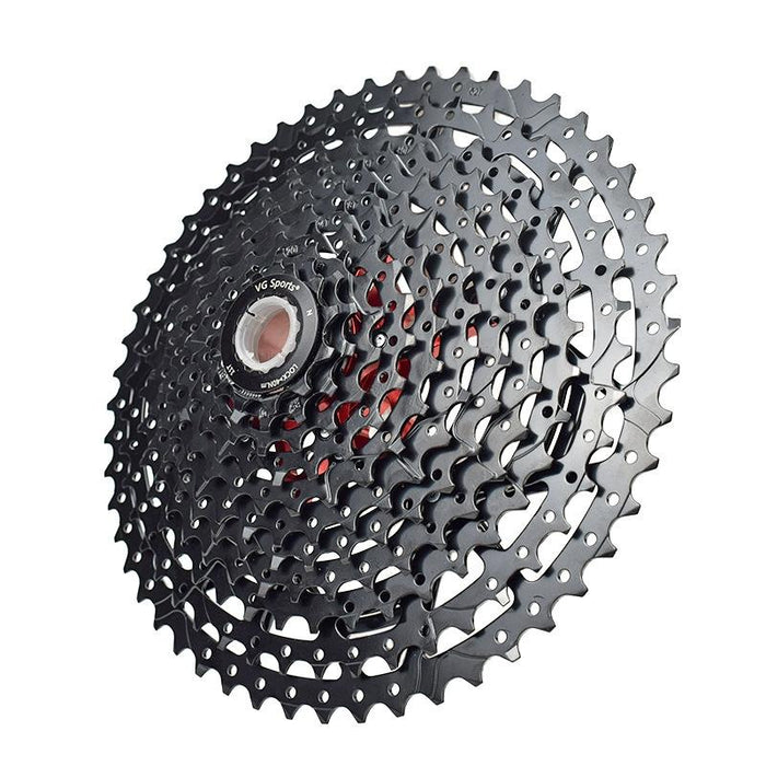Lightweight 10-Speed 50T Mountain Bike Cassette Black