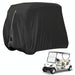 Waterproof Golf Cart Cover - 242 x 122 168 Cm - Black