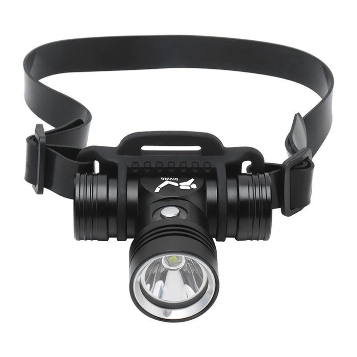 60M Underwater Headlamp For Scuba Diving