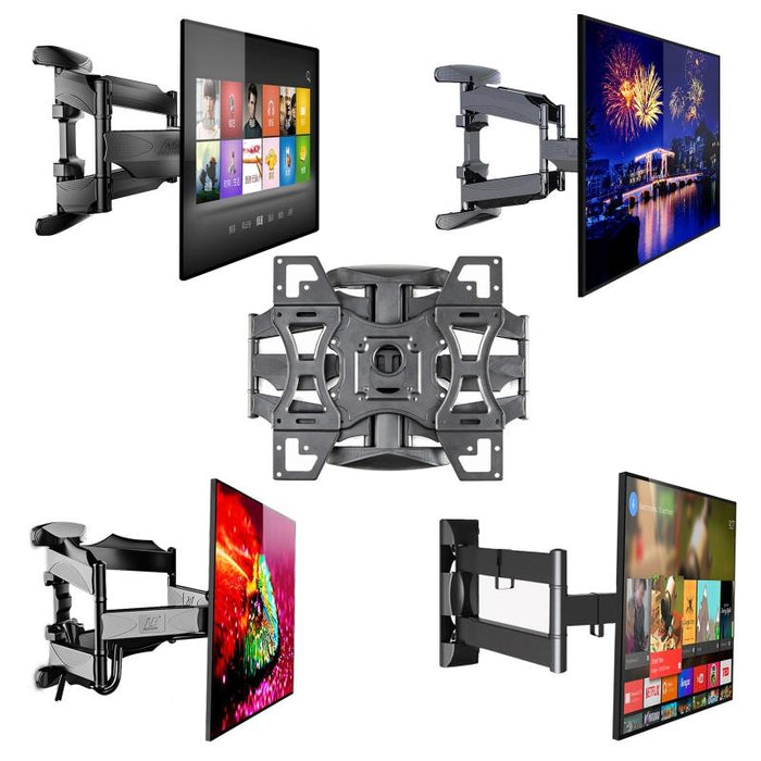 Telescopic Swivel Tv Monitor Wall Mount Bracket For 32-52 Inch