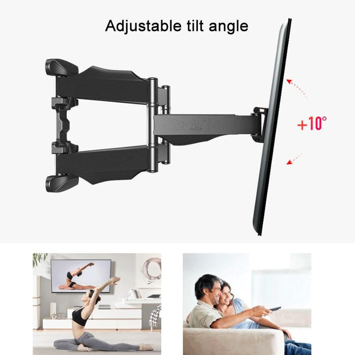 Telescopic Swivel Tv Monitor Wall Mount Bracket For 32-52 Inch