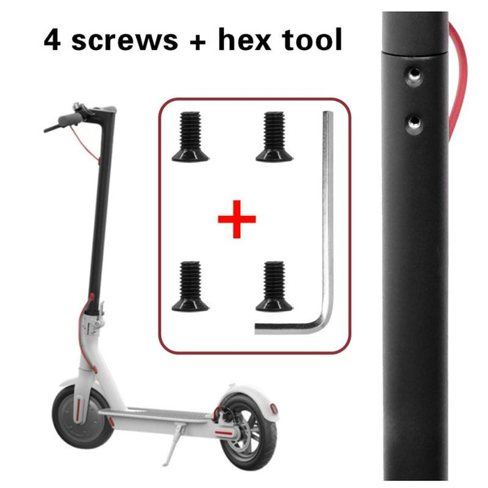 4 Packs Scooter Forehead Pole Connection Fixing Screw