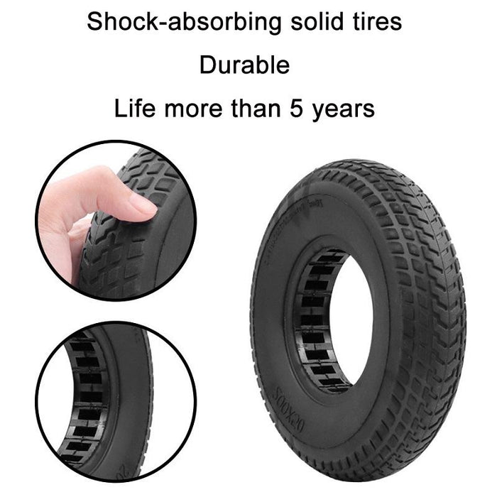 8 Inch Hollow Solid Rubber Tire For Xiaomi Scooter