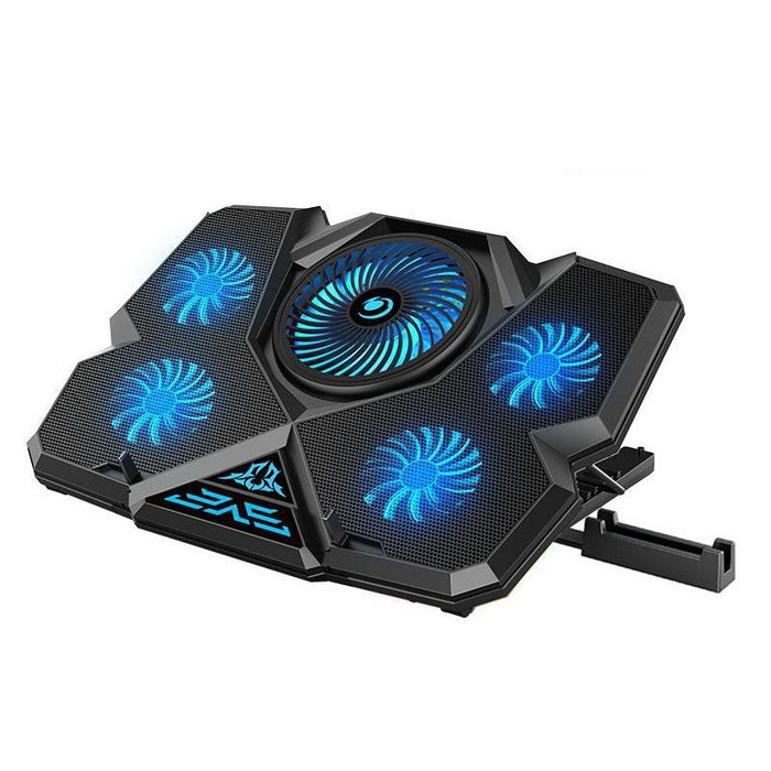 5 Fan Laptop Cooler With Usb Ports Basic Edition