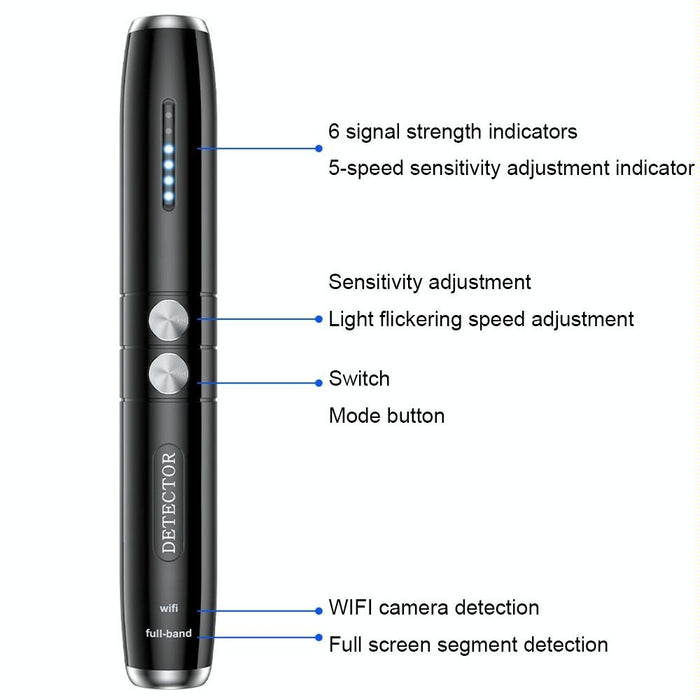 T8 Anti-Eavesdropping Anti-Candid Camera Infrared Detector