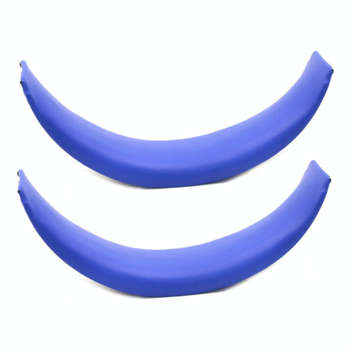 2 Pcs Headphone Sponge Cover For Sony Ps3 Ps4 7.1 Gold - Blue Headband