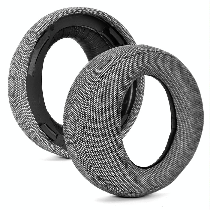 2 Pcs Headphone Sponge Cover For Sony Ps3 Ps4 7.1 Gold - Burlap Grey Earpads