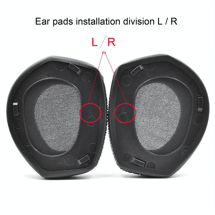 2 Pcs Earpad For Sennheiser Hdr Rs165 Rs175 Rs185 Rs195 - Frog Leather Earmuff