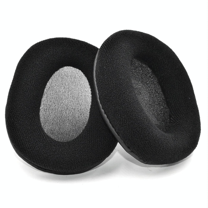 1 Pair Memory Foam Earpads For Logitech Logitech G Pro/G Pro X Black Protein Leather