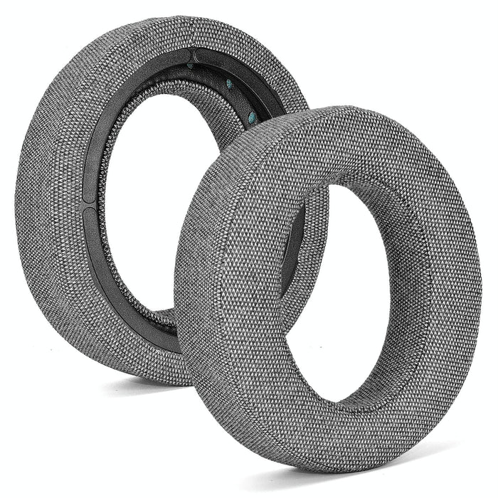 2Pcs Earmuffs Earpads For Corsair Hs50 Pro Hs60 Pro Hs70 Pro Grey Linen Thickened