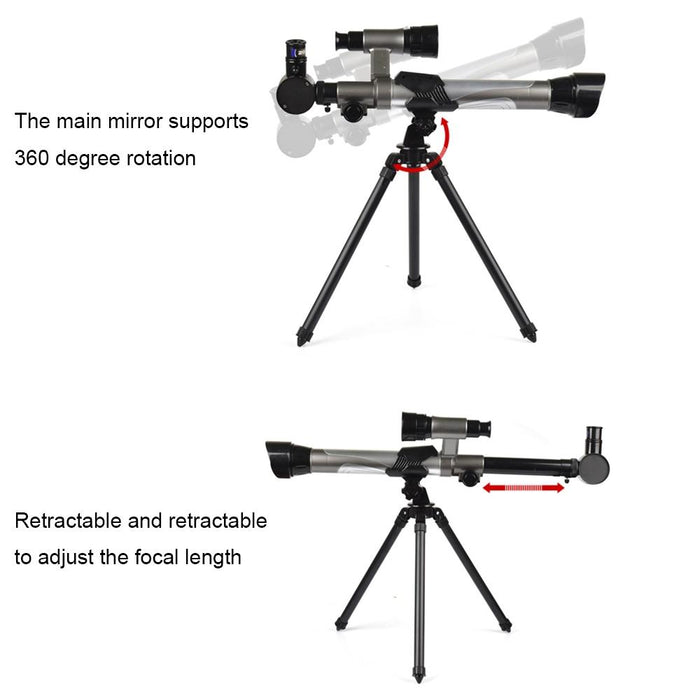 20-40 X Objective Lens Science And Education Telescope Toys C2130