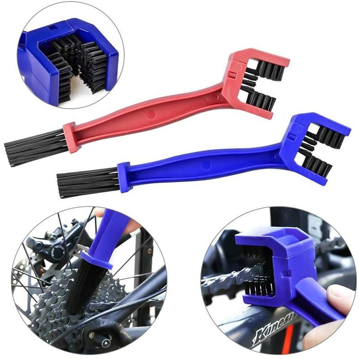 6-In-1 Bike Chain Cleaning Kit Brush Tool