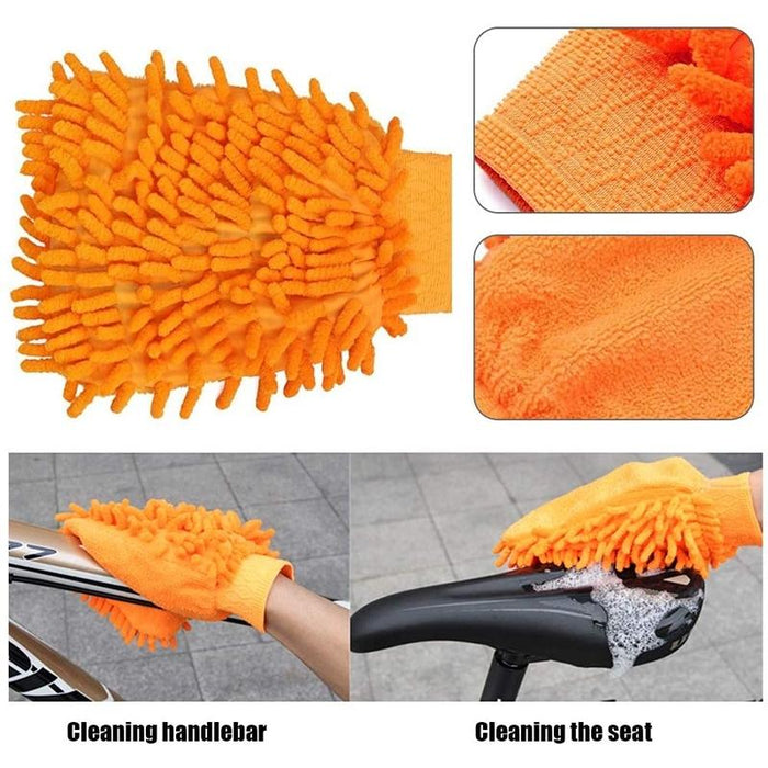 6-In-1 Bike Chain Cleaning Kit Brush Tool