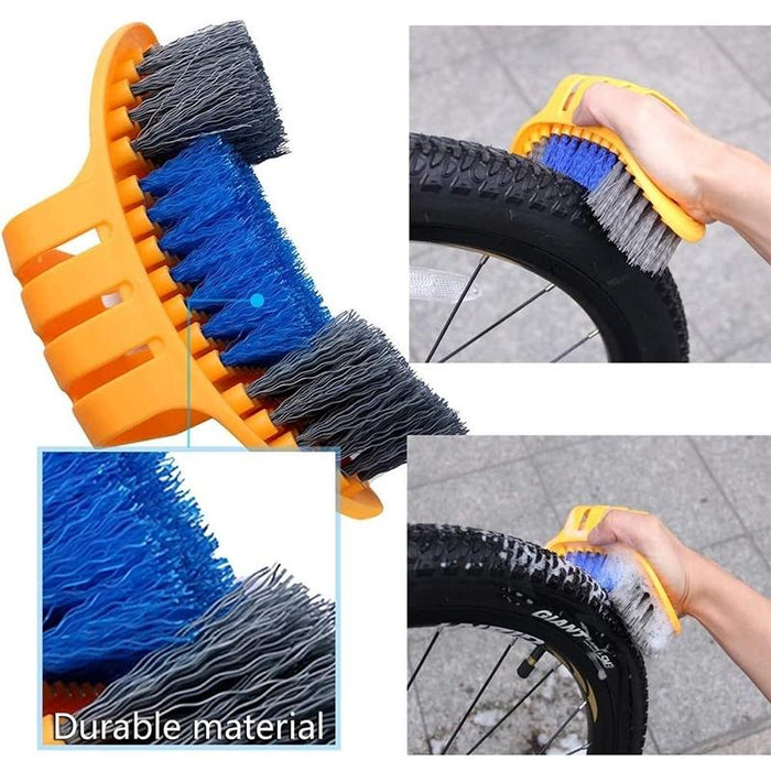 6-In-1 Bike Chain Cleaning Kit Brush Tool