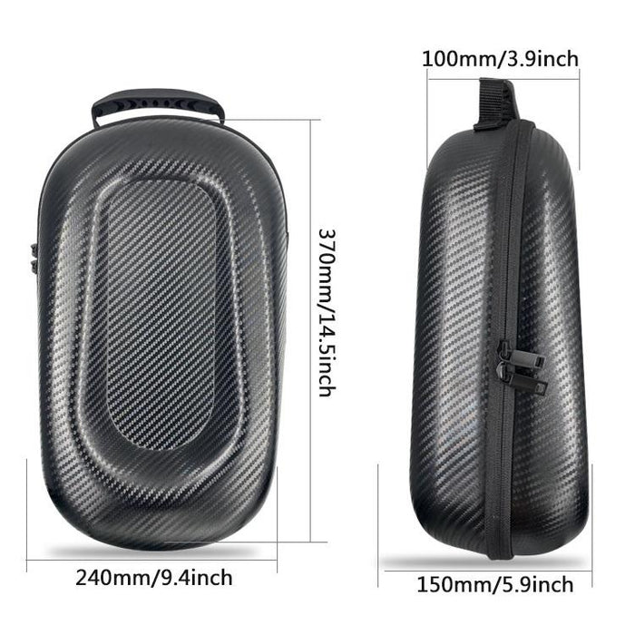 Shockproof Vr Glasses Storage Bag Carbon Fiber For Meta