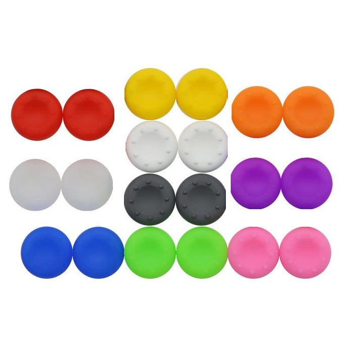 20 Pcs Gamepad Silicone Rocker Cap For Ps5/Ps4/Ps3/One//360/Pro/Series X/S