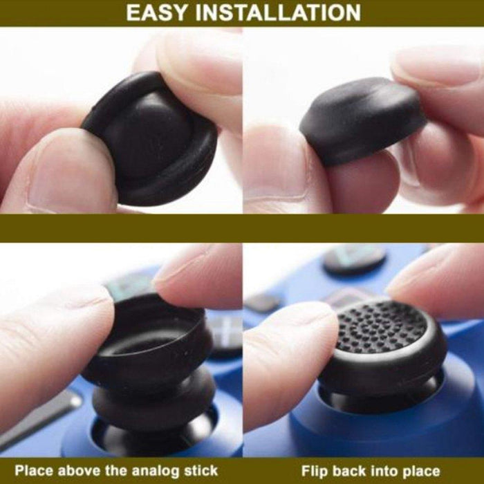 20 Pcs Gamepad Silicone Rocker Cap For Ps5/Ps4/Ps3/One//360/Pro/Series X/S