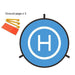 Universal Foldable Helipad Landing Pad For Drones 90cm