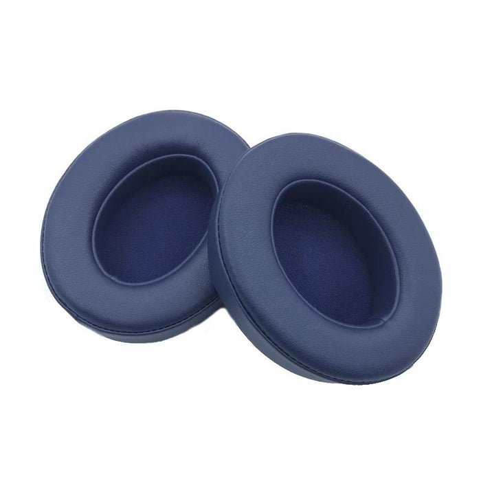 2 Pcs Leather Soft Breathable Headphone Cover For Beats Studio 2/3 - Dark Blue