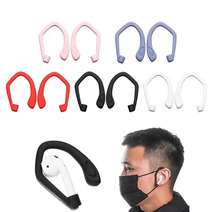 50Pcs Eg40 For Apple Pro Sports Wireless Bluetooth Earphone Silicone Non-Slip Ear Hook