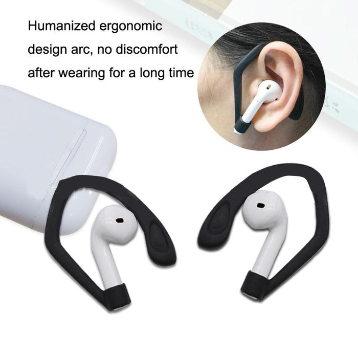 50Pcs Eg40 For Apple Pro Sports Wireless Bluetooth Earphone Silicone Non-Slip Ear Hook