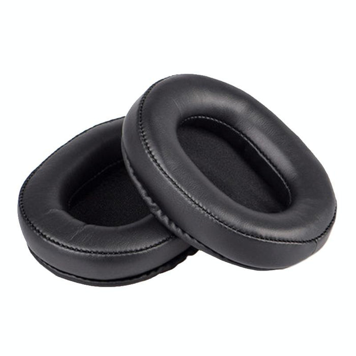 2 Pcs Headset Sponge Earmuffs For Sony Mdr-7506 / V6 / 900St - Black Stitching