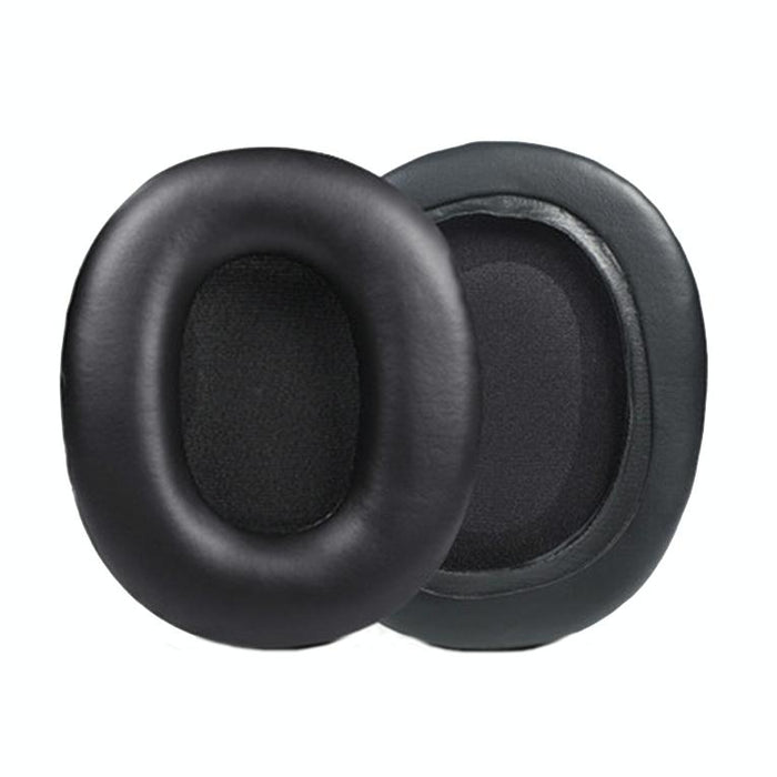 2 Pcs Headset Sponge Earmuffs For Sony Mdr-7506 / V6 / 900St - Black Bright