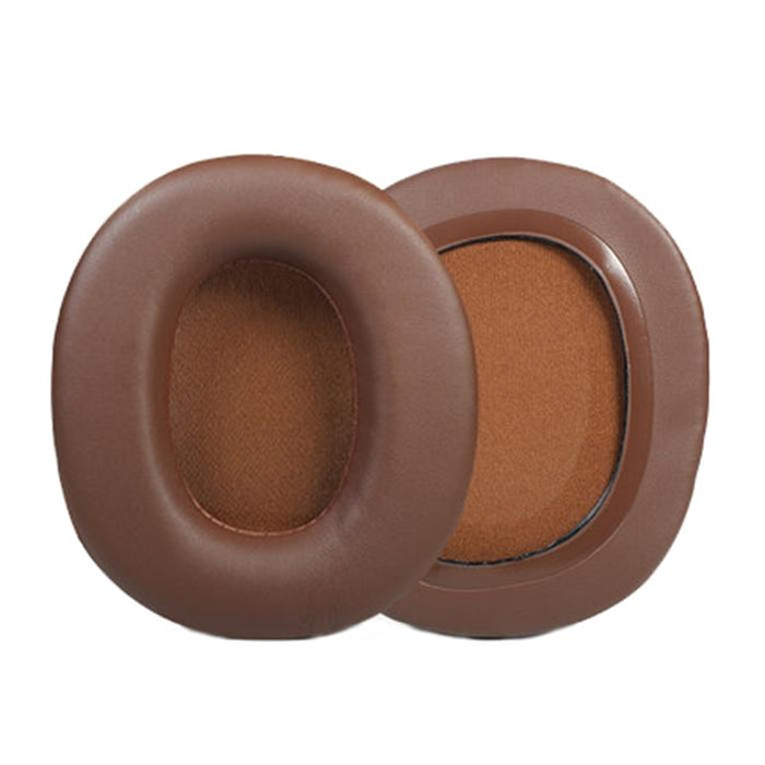 2 Pcs Headset Sponge Earmuffs For Sony Mdr-7506 / V6 / 900St - Brown Bright