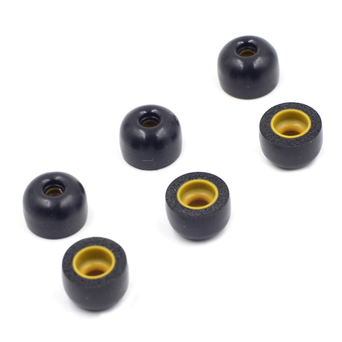 6 Pcs Memory Foam Earplugs For Tws Jabra Elite 65T Sony Wf-1000Xm3 Real Wireless Headset Small