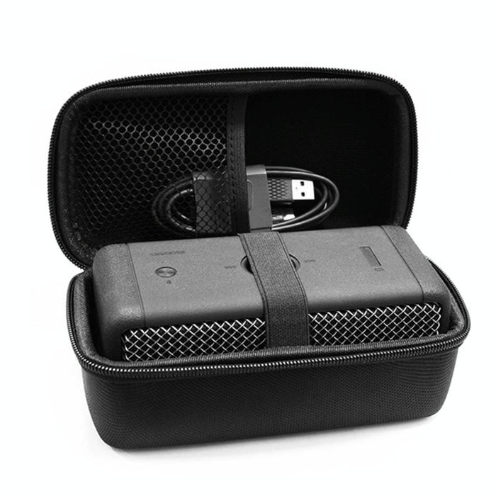 2 Pcs Wireless Bluetooth Speaker Carrying Bag For Marshall Emberton Black