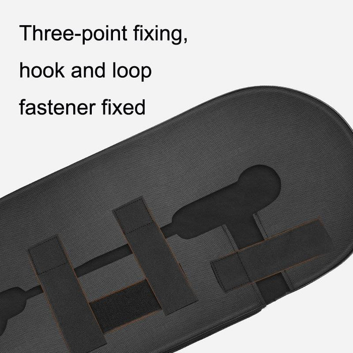 Black Bicycle Chain Cover For Crankset Protection