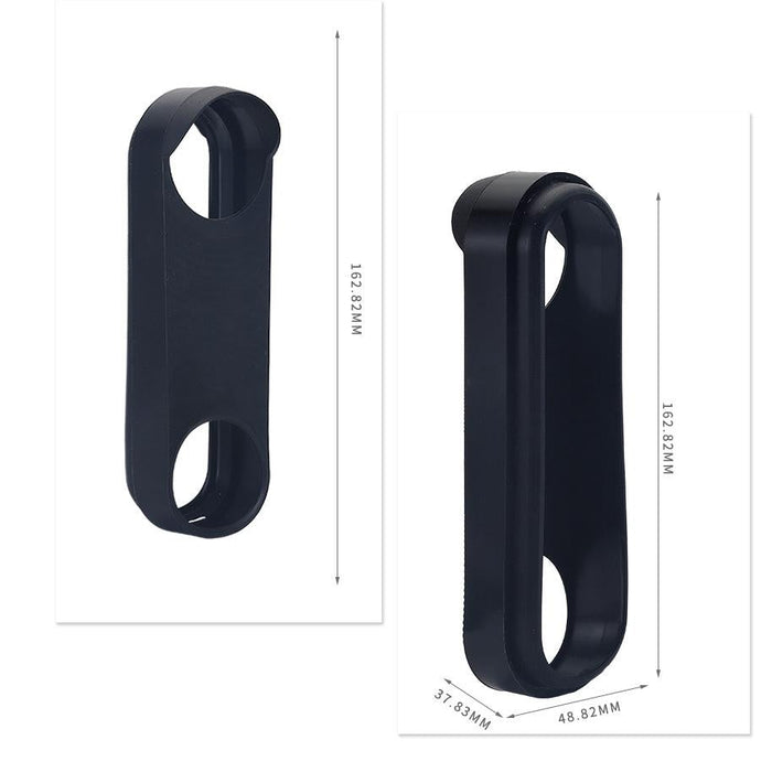 Doorbell Silicone Protective Cover For Google Nest Hellodoorbell Battery Version Black