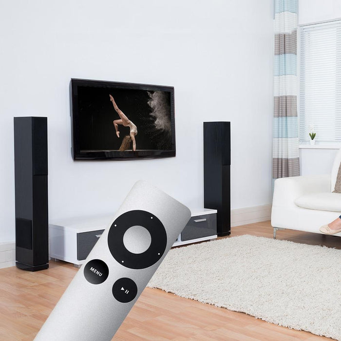 Apple Tv Remote Control For 1 / 2 / 3 - Silver Gray