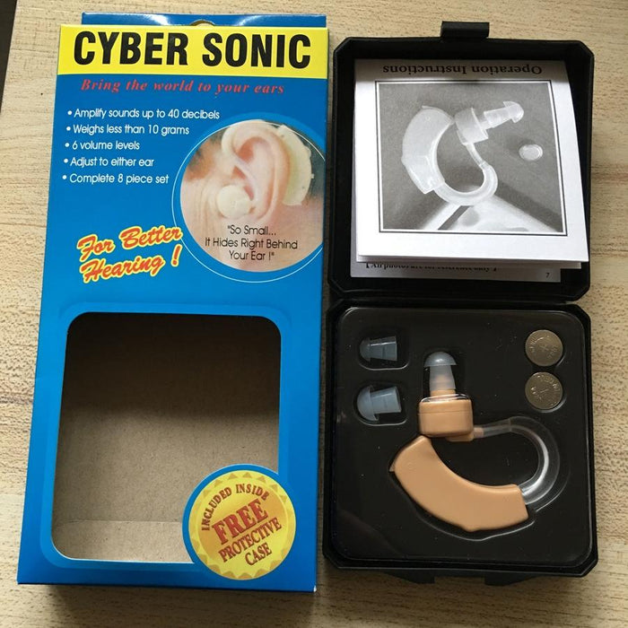 Ear Hook Hearing Aid For Seniors Comfortable & Effective