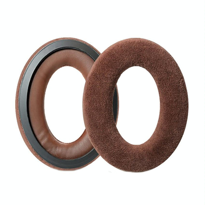 2 Pcs Headset Earmuffs Sponge Case For Sennheiser Pxc450/Pxc350/Pc350 - Brown Velvet