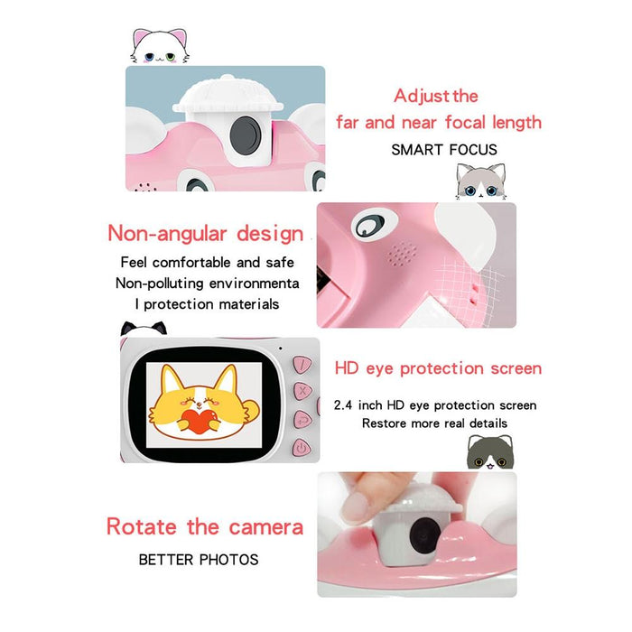 Kx01-1 Smart Photo And Video Colour Digital Kids Camera Without Memory Card