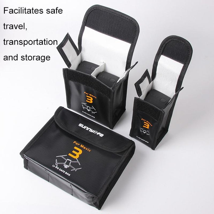 Battery Safe Storage Explosion Proof Bags For Mavic 3