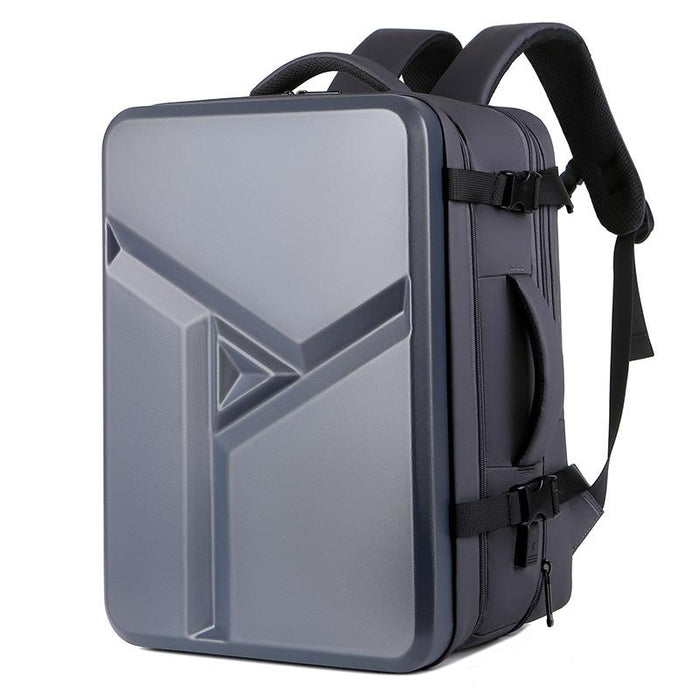 Waterproof Expandable Hard Shell Backpack with Usb Charging