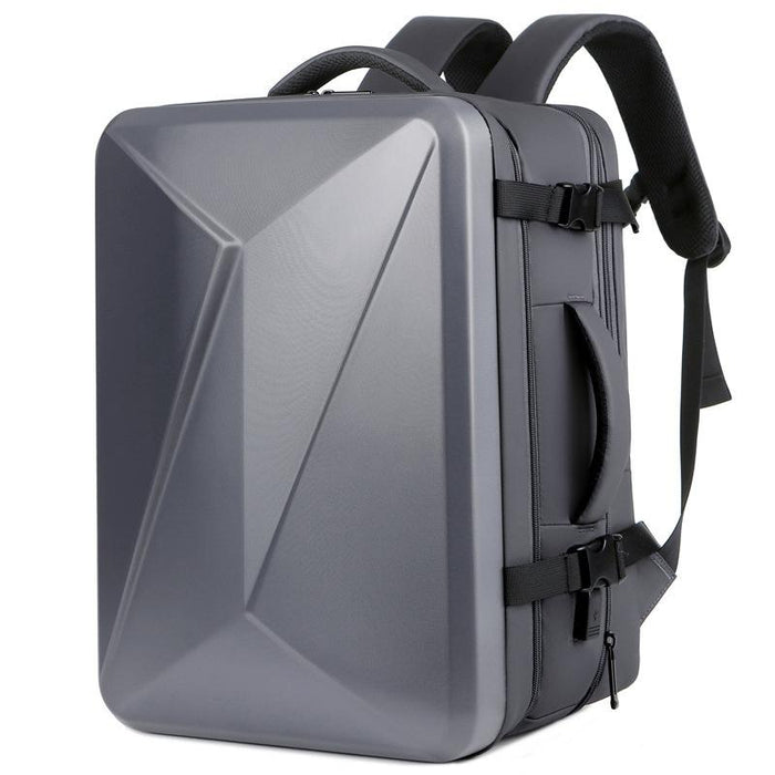 Waterproof Expandable Hard Shell Backpack with Usb Charging